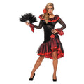 Rood Zwarte Hola Que Tal Spaanse De Luxe Flamenco Jurk Vrouw