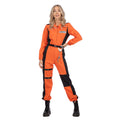 Haftoverall Orange Damenkostüm