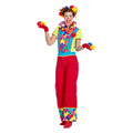 Lachende Clown Vero Vrolijk Vrouw Kostuum