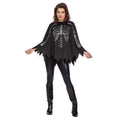 Bling Bling Skelett Poncho Damen