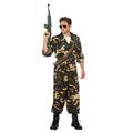 Battle Field Camouflage Groen Bruin Leger&Oorlog Kostuum Man