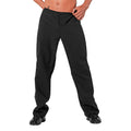Schwarze Klassik-Hose Herren
