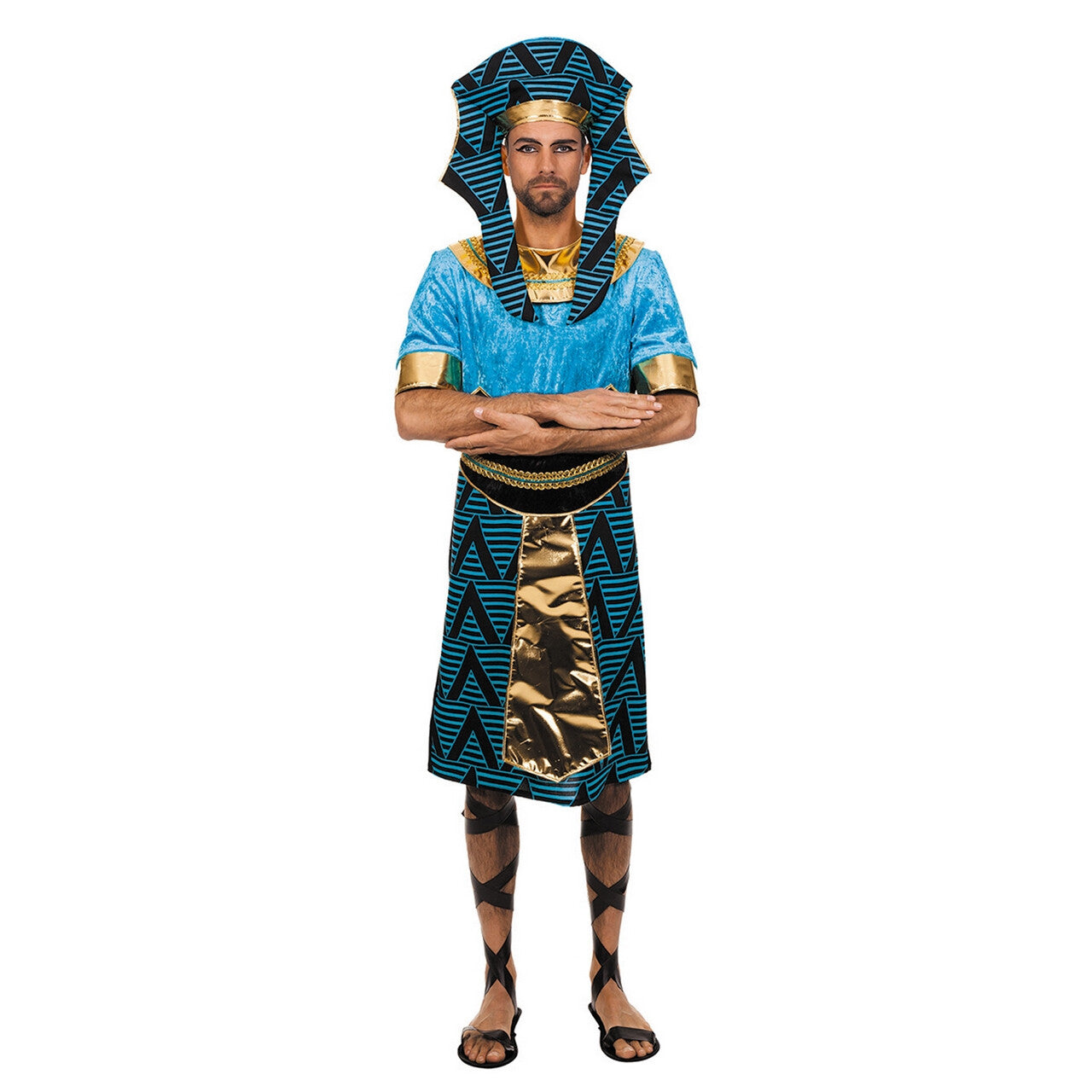Op deze afbeelding zie je een Kostuums, van het merk Wilbers. Egyptenaar Ramses ( Zonder Hoed) Farao Van De Nijl Man Kostuum