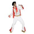 Rock 50S Mr. Elvis Met Sjaal Man Kostuum