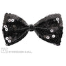 Noeud Papillon à Sequins Noir