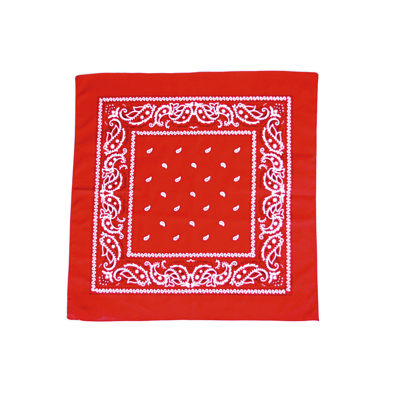 Op deze afbeelding zie je een Accessoires, van het merk Wilbers. Classic Bandana Rood