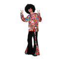 Hippie Disco Pop Art Rose Costume Homme