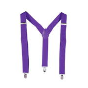 Op deze afbeelding zie je een Accessoires, van het merk Wilbers. Klassieke Paarse Bretels