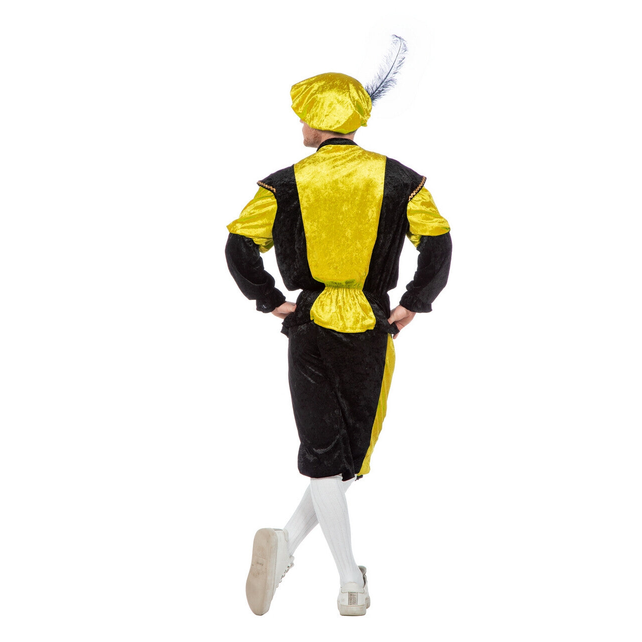 Op deze afbeelding zie je een Kostuums, van het merk Wilbers. Gouden Piet Pansamt Budget Kostuum