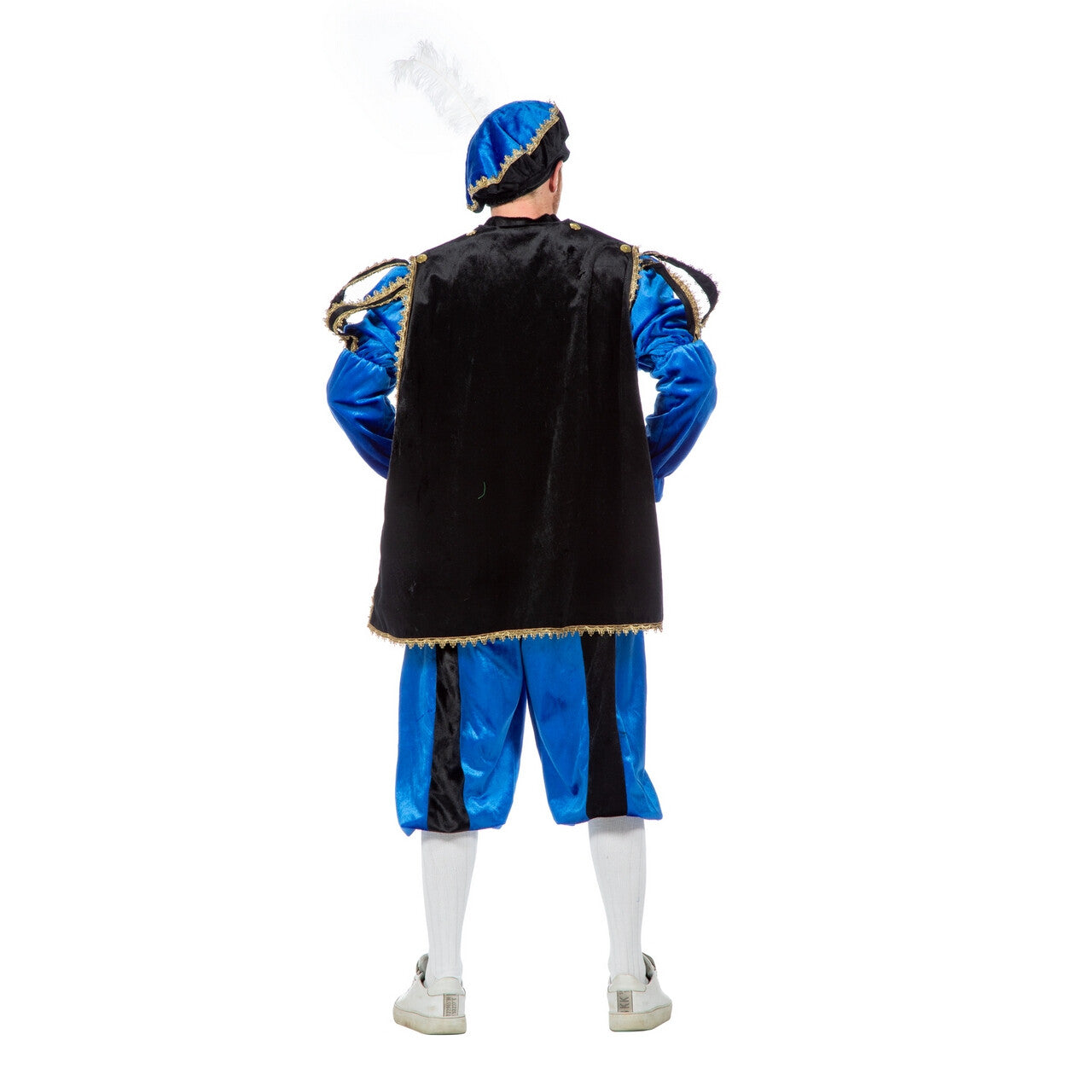 Op deze afbeelding zie je een Kostuums, van het merk Wilbers. Blauwe Piet Pietenpak Kostuum