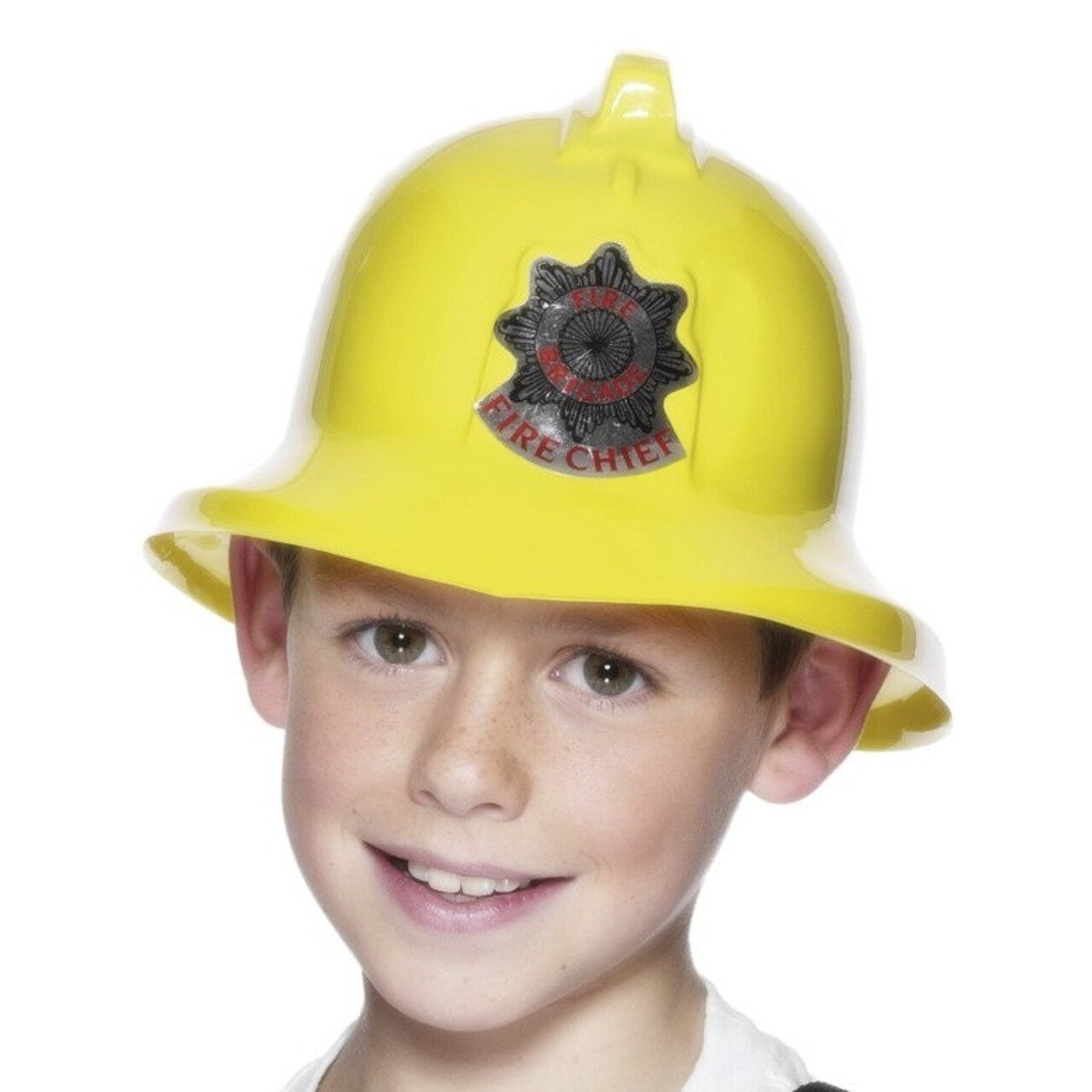 Op deze afbeelding zie je een Accessoires, van het merk Smiffy's. Brandweerman Helm Kind