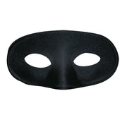 Op deze afbeelding zie je een Accessoires, van het merk Widmann. Ovaal Oogmasker, Mascherina Zwart Kind