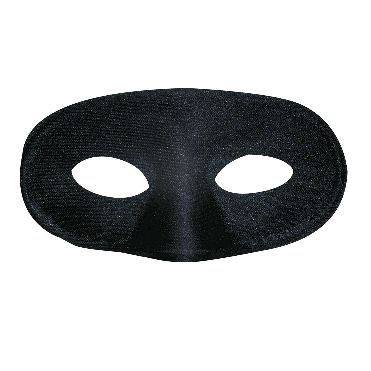 Op deze afbeelding zie je een Accessoires, van het merk Widmann. Ovaal Oogmasker, Mascherina Zwart Kind
