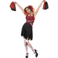 Horror Cheerleader Vrouw Kostuum