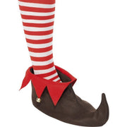 Op deze afbeelding zie je een Accessoires, van het merk Smiffy's. Elf Schoenen Bruin