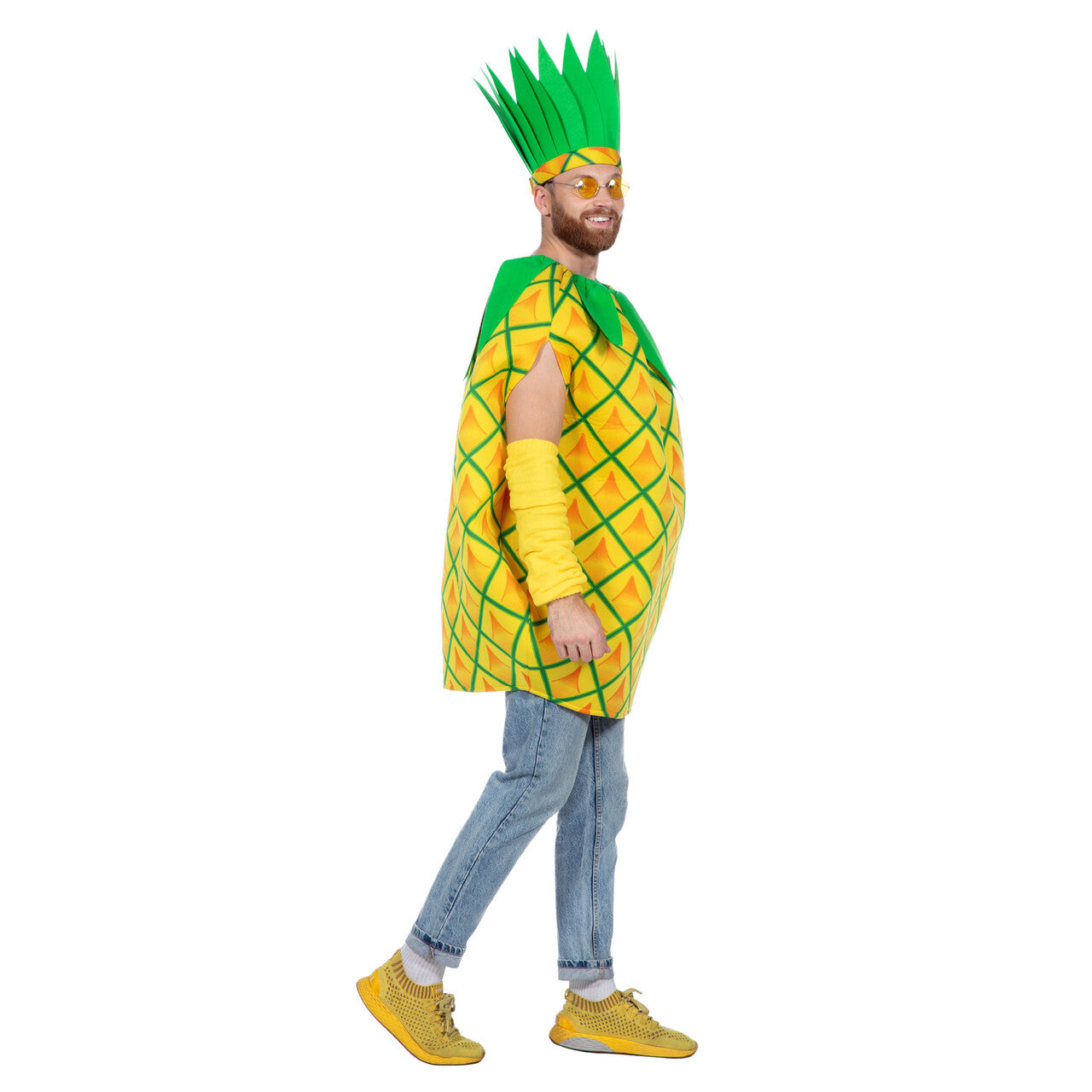 Op deze afbeelding zie je een Kostuums, van het merk Wilbers. Ananas All Night Tuniek Kostuum