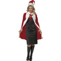 Cape Et Chapeau De Père Noël De Luxe Costume