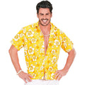 Chemise Hawaï Jaune