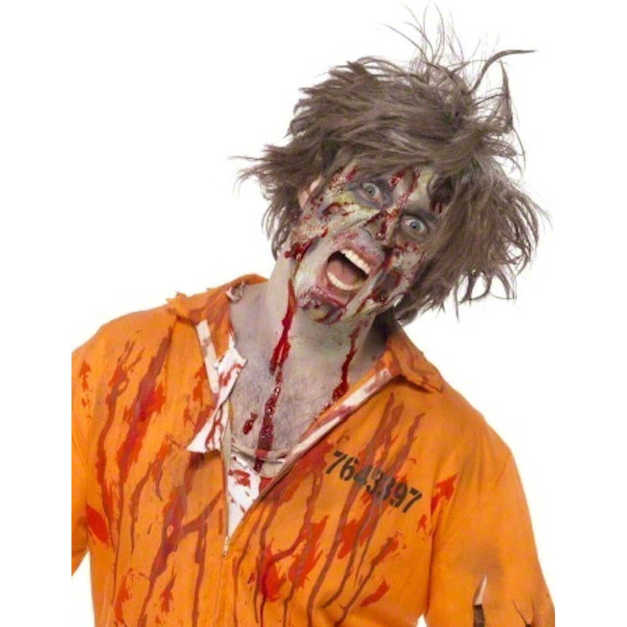 Op deze afbeelding zie je een Accessoires, van het merk Smiffy's. Zombie Latex Make-Up Kit