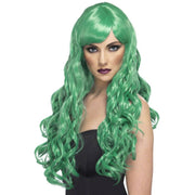 Op deze afbeelding zie je een Accessoires, van het merk Smiffy's. Groene Verleidelijke Pruik