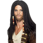 Op deze afbeelding zie je een Accessoires, van het merk Smiffy's. Heren Piratenpruik