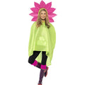 Hippie Flowers Poncho Damenkostüm