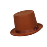 Haut-De-Forme Marron pour Occasions Officielles