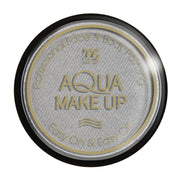 Op deze afbeelding zie je een Accessoires, van het merk Widmann. Aqua Make-Up Metallic Zilver 15 Gram