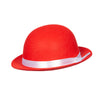 Mini Chapeau Melon Rouge De Clown
