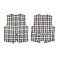 Vest Schotse Ruit Beige