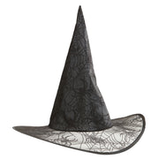 Op deze afbeelding zie je een Accessoires, van het merk Widmann. Heksenhoed Spinnenweb Met Spinnen