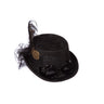 Haut-De-Forme Steampunk Avec Lunettes Roue Du Temps
