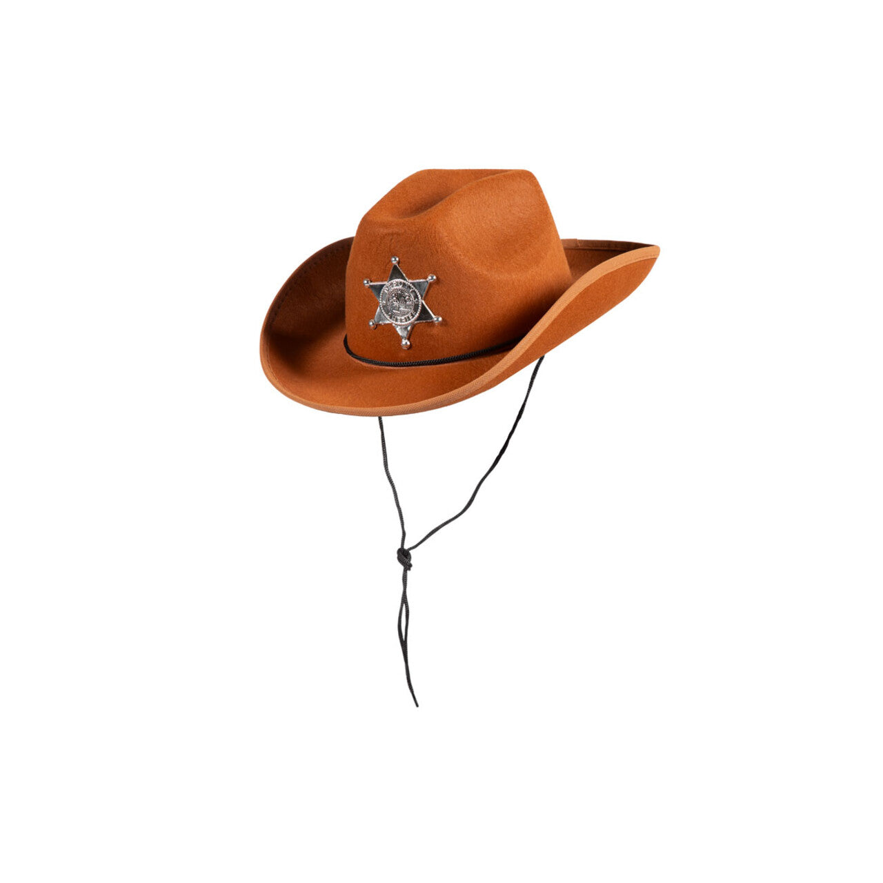 Op deze afbeelding zie je een Accessoires, van het merk Wilbers. Hoogste Sheriff Be Good Hoed Bruin