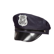 Op deze afbeelding zie je een Accessoires, van het merk Wilbers. Politie Pet Blauw Op Straat