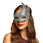 Op deze afbeelding zie je een Accessoires, van het merk Boland. Luxe Oogmasker Rhinestone Diva