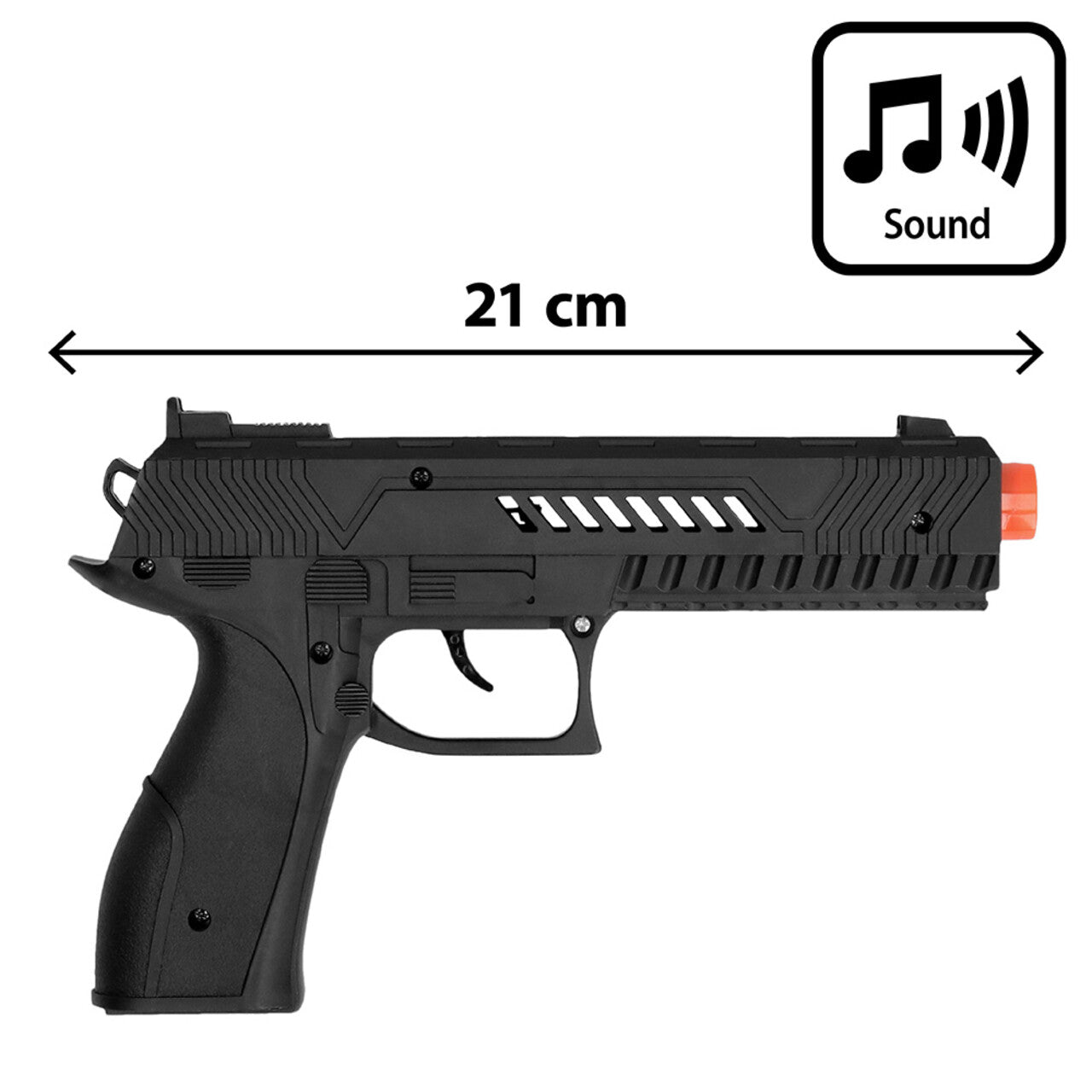 Op deze afbeelding zie je een Accessoires, van het merk Boland. Politiepistool Officer