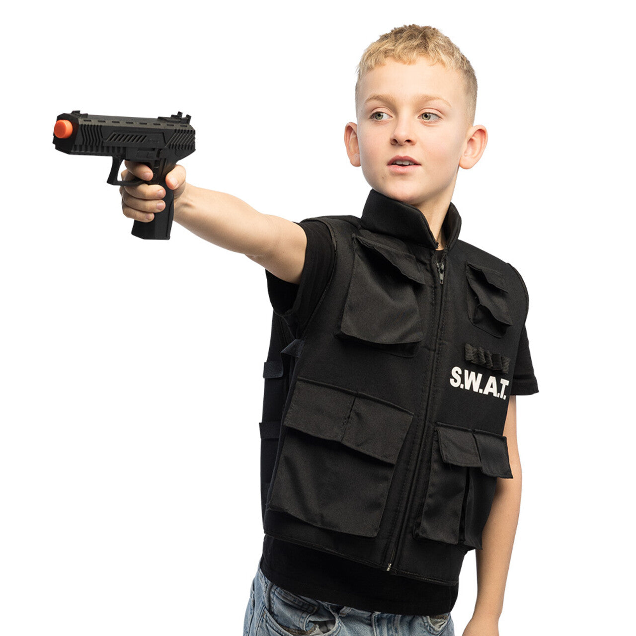 Op deze afbeelding zie je een Accessoires, van het merk Boland. Politiepistool Officer