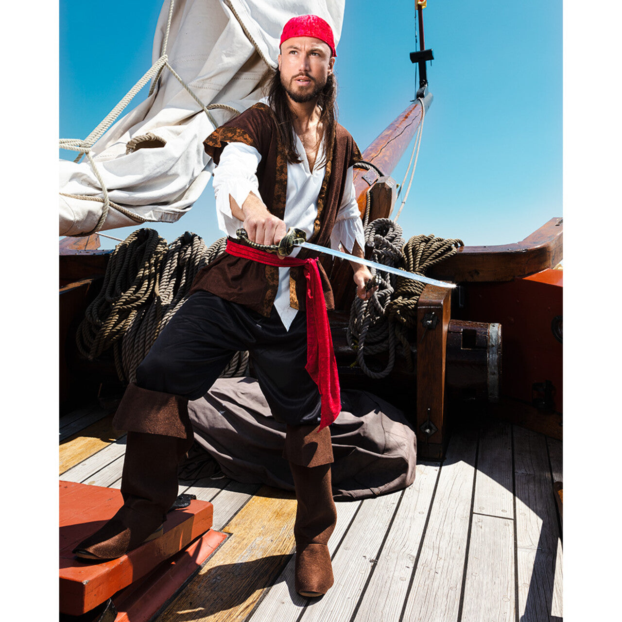 Op deze afbeelding zie je een Accessoires, van het merk Boland. Piratenzwaard Stormbreaker