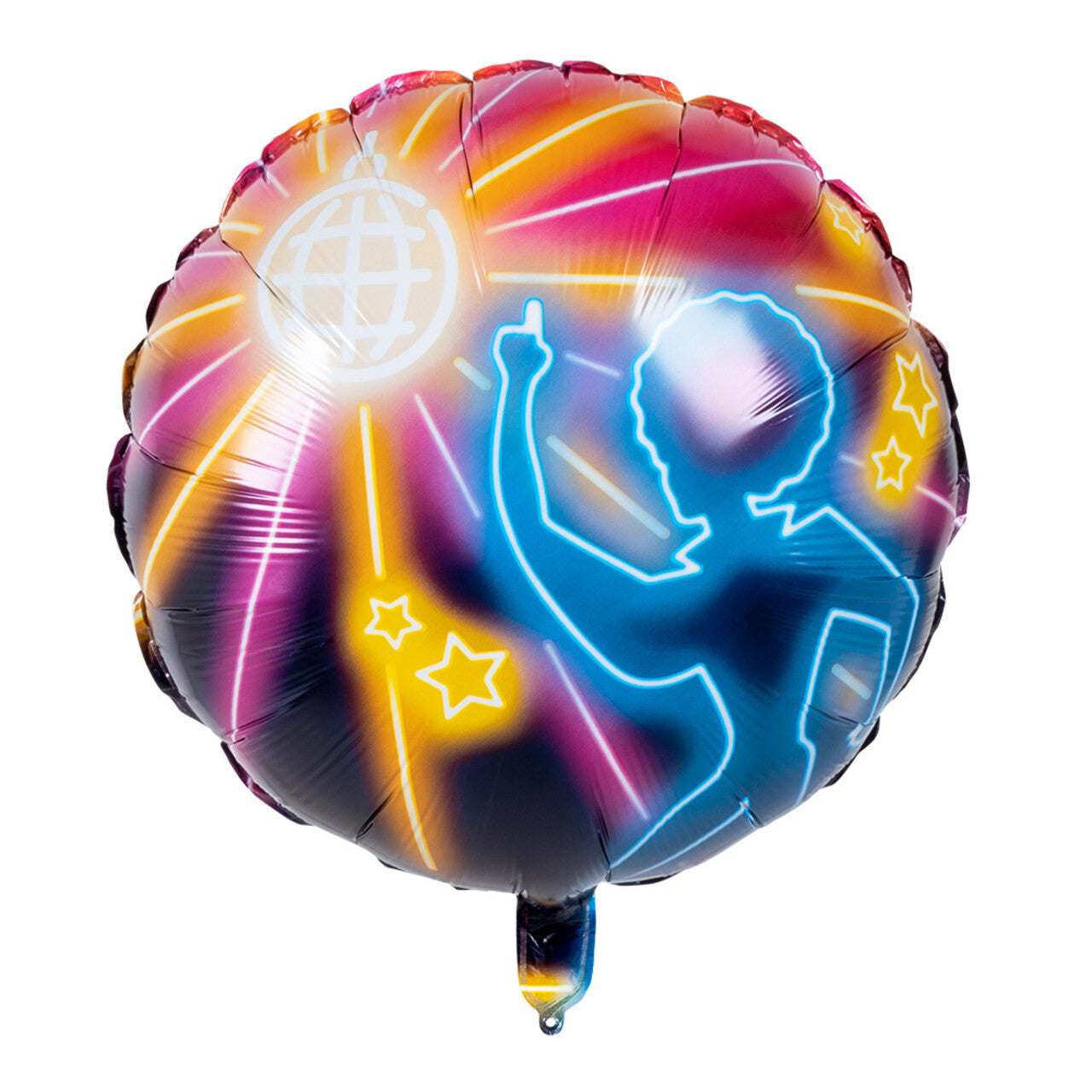 Op deze afbeelding zie je een Decoratie, van het merk Boland. Folieballon Disco Fever Dance Dance Dance