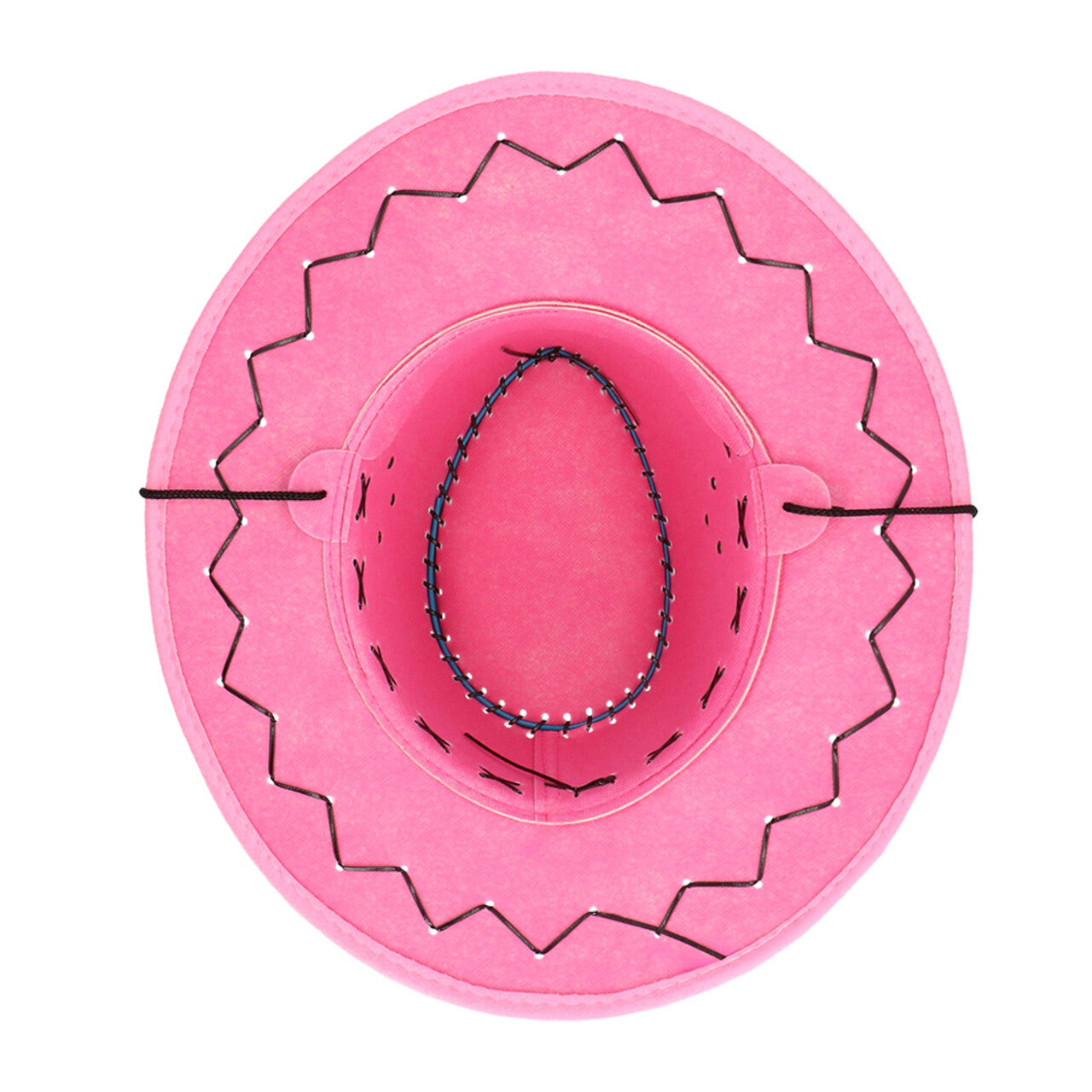 Op deze afbeelding zie je een Accessoires, van het merk Boland. Roze Cowboyhoed Savanne