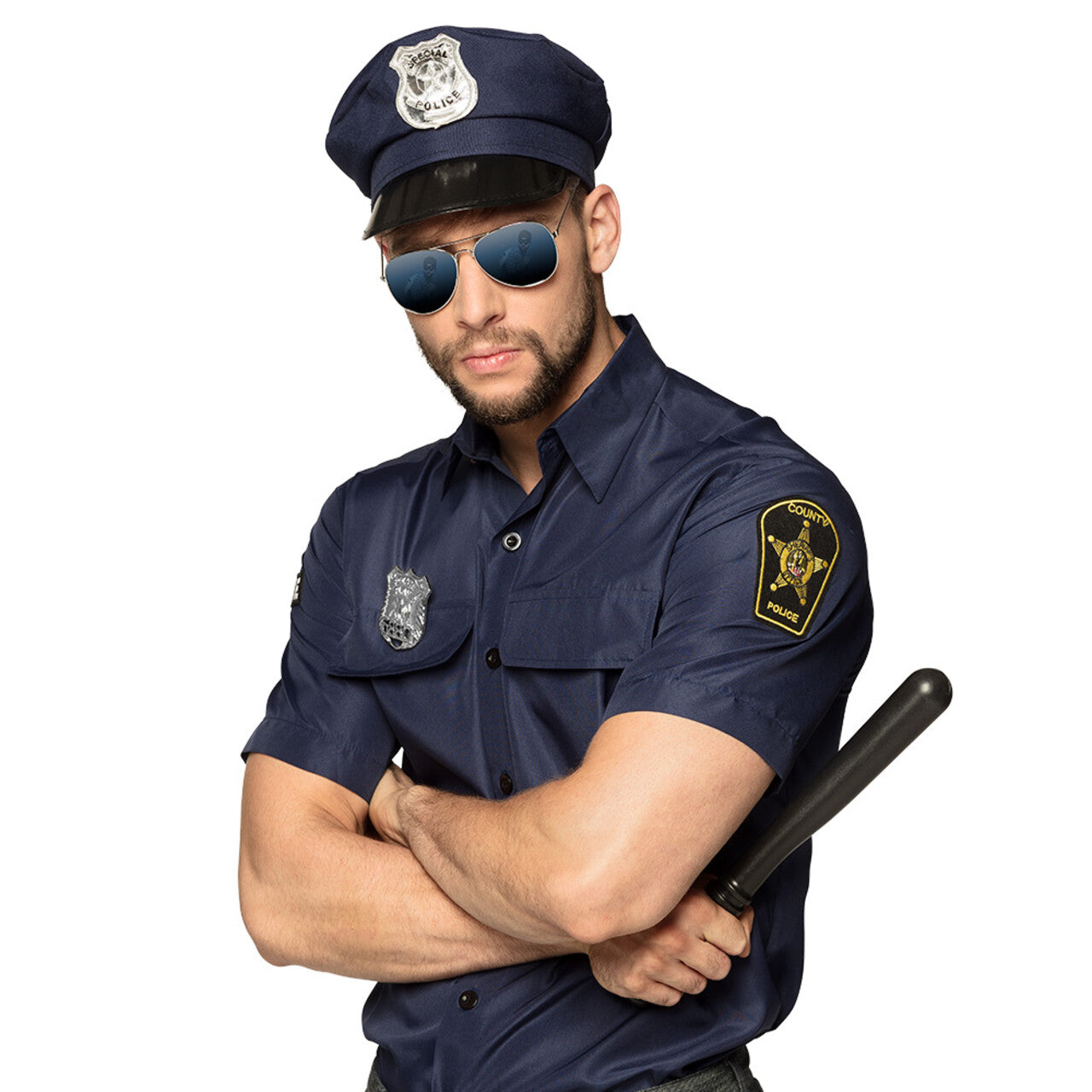 Op deze afbeelding zie je een Accessoires, van het merk Boland. Stoere Politie Accessoire Set 4delig