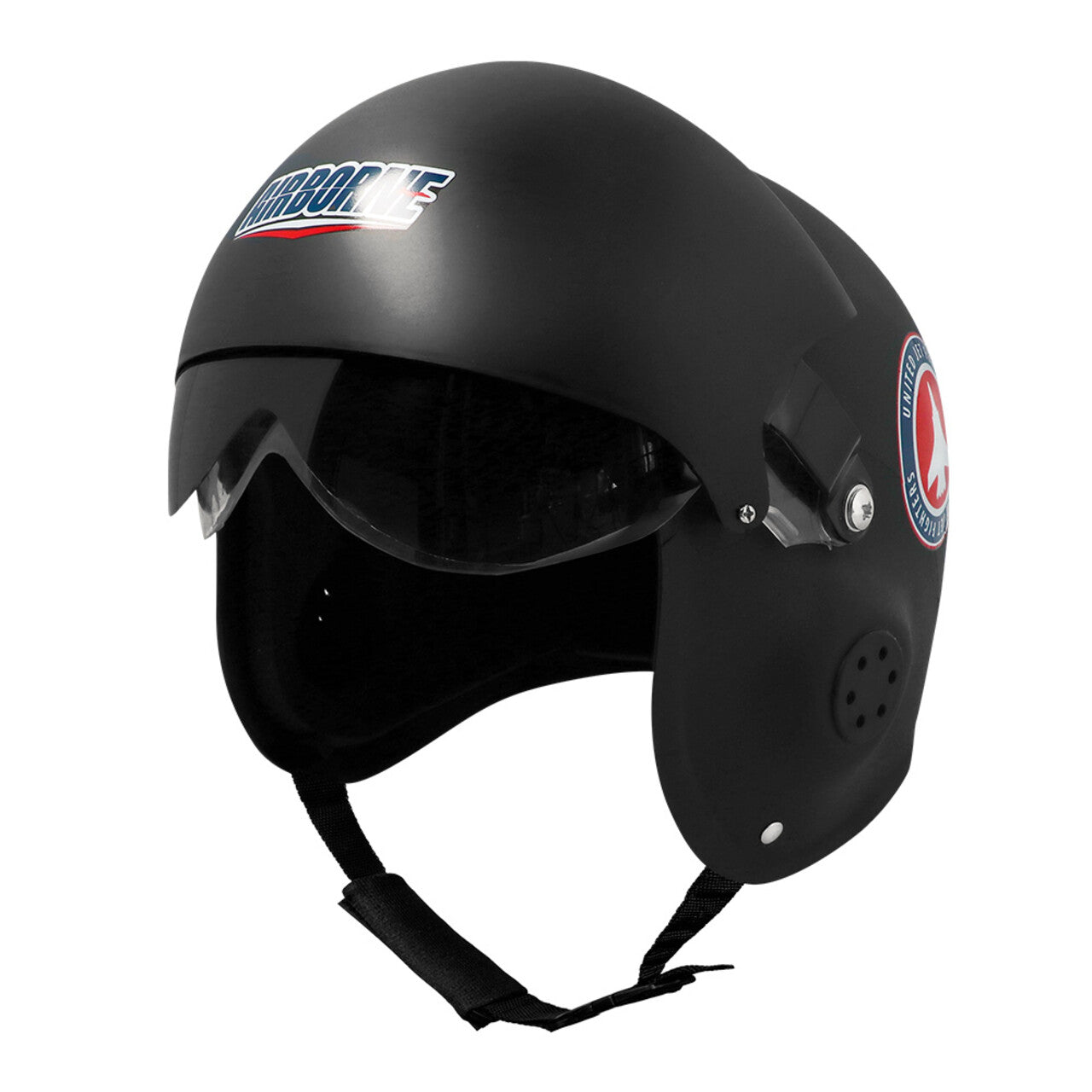 Op deze afbeelding zie je een Accessoires, van het merk Boland. Piloten Helm Tom Airborne