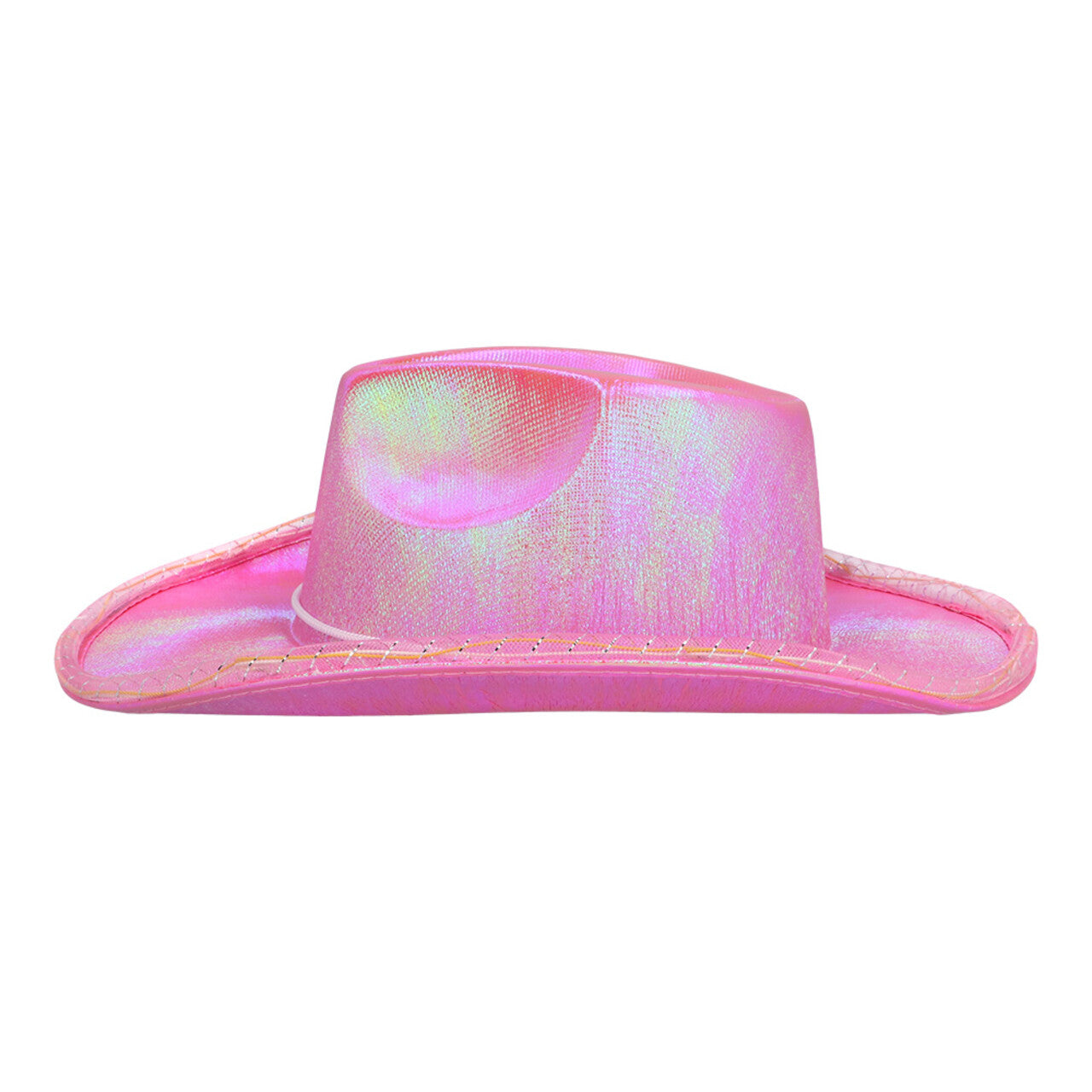 Op deze afbeelding zie je een Accessoires, van het merk Boland. Pearl Pink Cowboyhoed Met Led