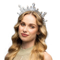 Metalen Diadeem Halokroon Saphira