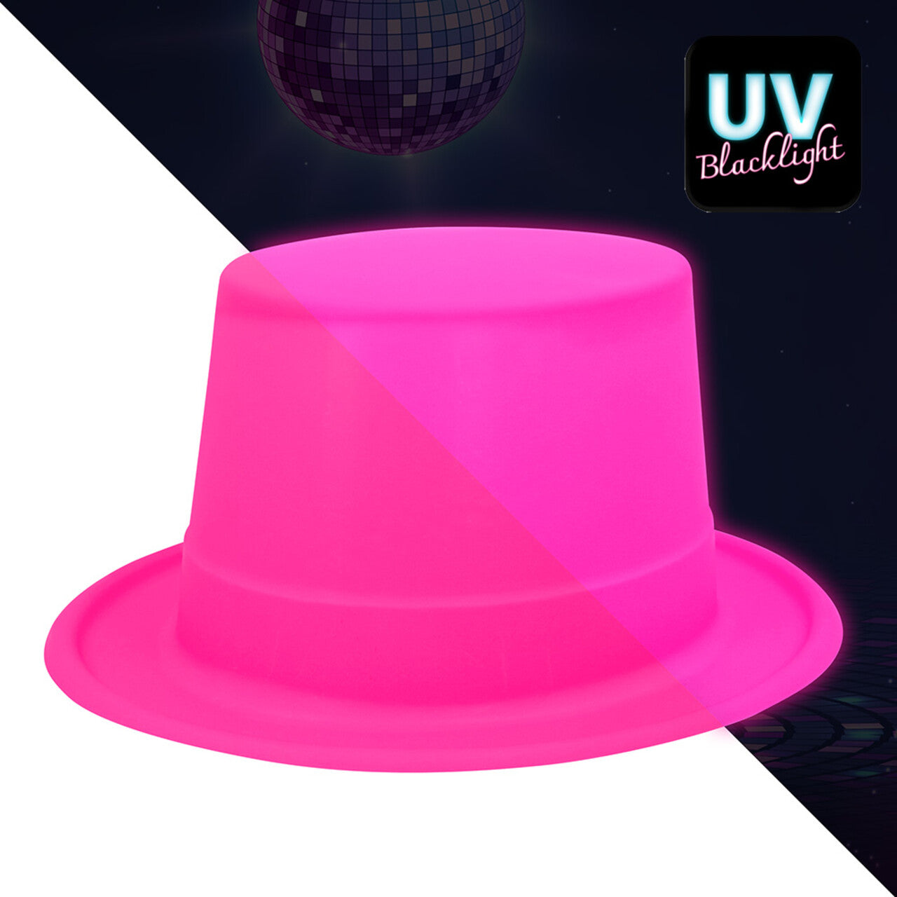 Op deze afbeelding zie je een Accessoires, van het merk Boland. Hoed Show Topper Neonroze