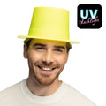 Hoed Show Topper Neon Geel