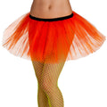 Oranger Disco-Tutu Damen