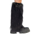 Furry Rave Beenwarmers Zwart