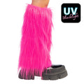 Bontige Beenwarmers Neonroze