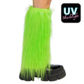 Bontige Beenwarmers Neongroen